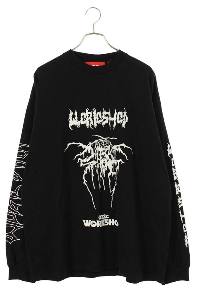 ゼロスリーツーシー サイズ:L S25-URC-0251-050 ARMOR LONG SLEEVE グラフィティプリント長袖カットソー 中古 BS99