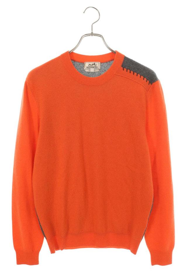エルメス サイズ:S カシミアクルーネックニット 中古 BS99