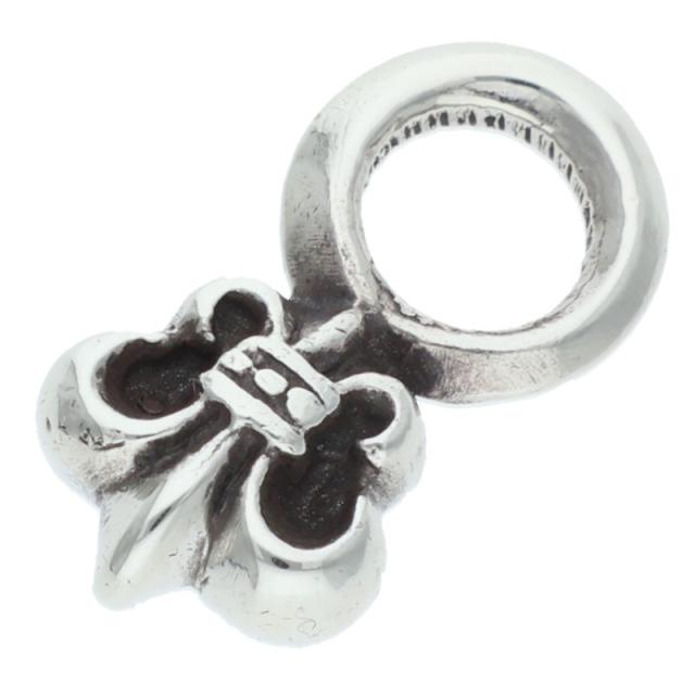 クロムハーツ #A STACK BS FLUER BSフレアスタックチャーム シルバーネックレストップ 中古 NO05
