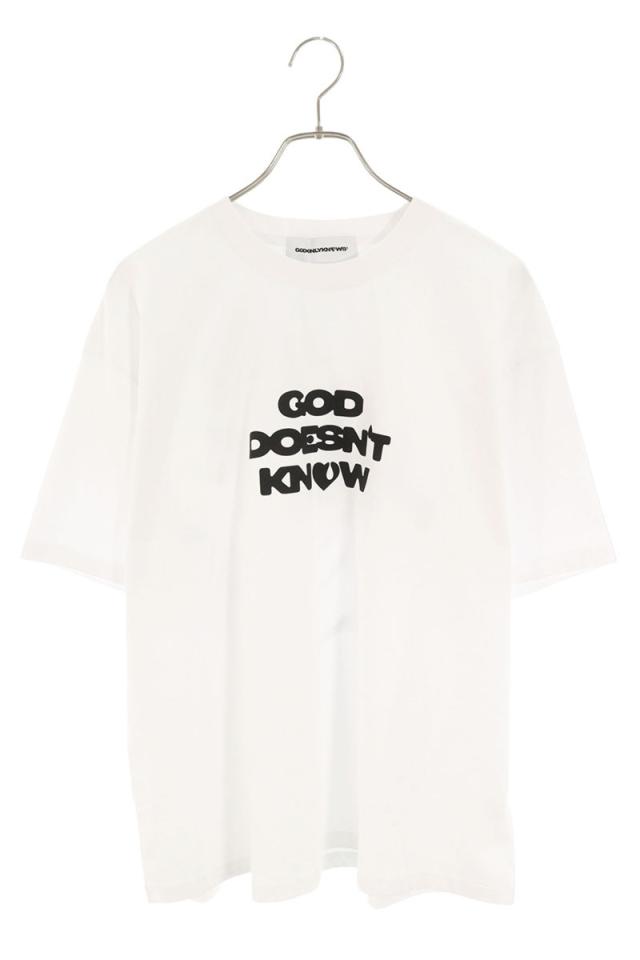 ゴッド オンリー ノウズ サイズ:L ロゴプリントTシャツ 中古 BS99