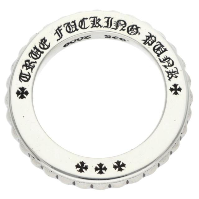 クロムハーツ サイズ:5号 TFP PNK JVI トゥルーファッキンパンク ジュビパンク シルバーリング 中古 FK04