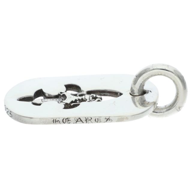 クロムハーツ サイズ:SMALL D TAG SML FLE DAG フレアダガードッグタグ スモールドッグタグネックレストップ 中古 SS07