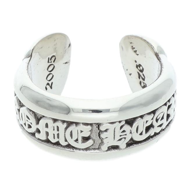 クロムハーツ サイズ:10.5号 SM SCROLL LABEL スモールスクロールラベル シルバーリング 中古 NO05