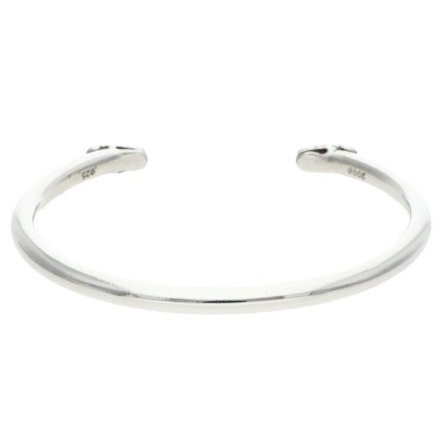 クロムハーツ BANGLE DOUBLE DOG ダブルドッグ シルバーバングル 中古