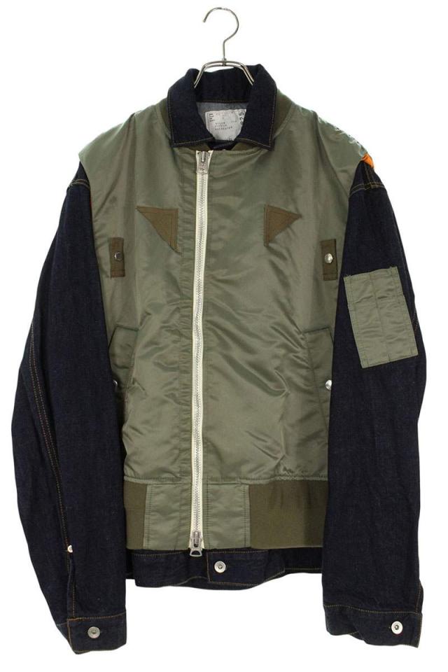 サカイ サイズ:3 22AW Nylon Twill Mix Blouson 22-02825M サカイ サイズ:3 22AW Nylon Twill Mix Blouson 22-02825M