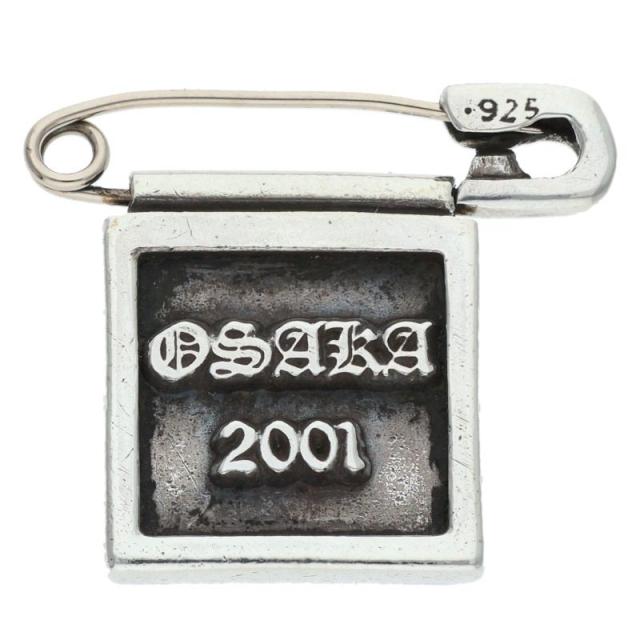 クロムハーツ FRAMED SAFETY PIN 大阪限定シルバーピン 中古 NO05