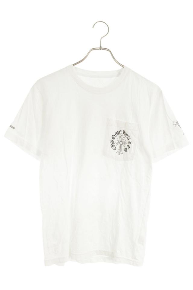 クロムハーツ サイズ:S CH T-SHRT 1 バックホースシュープリントTシャツ 中古 OK15