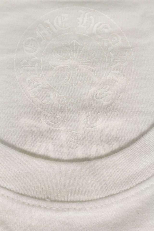 クロムハーツ サイズ:S CH T-SHRT 1 バックホースシュープリントTシャツ 中古 OK15