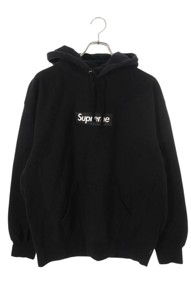 シュプリーム サイズ:L Box Logo Hooded Sweatshirt ボックスロゴフーデッドパーカー 中古 SB01