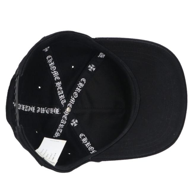 クロムハーツ サイズ:ONE SIZE BASEBALL TRUCKER ベースボールトラッカー ホースシューCHプラス刺繍キャップ帽子 中古 OK15