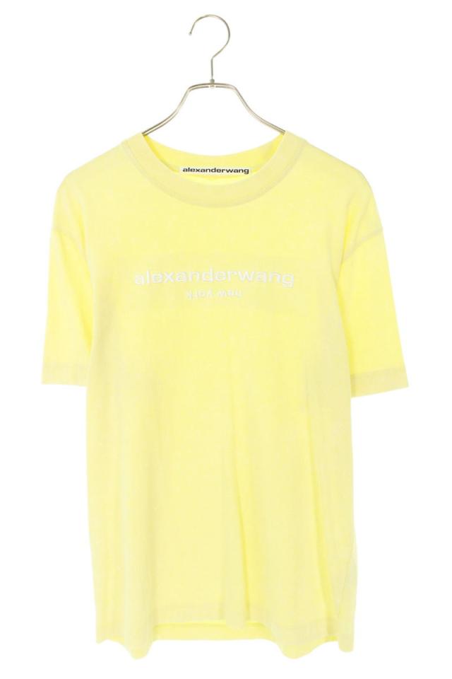 アレキサンダーワン サイズ:S ロゴ刺繍ウォッシュド加工Tシャツ 中古 OM10