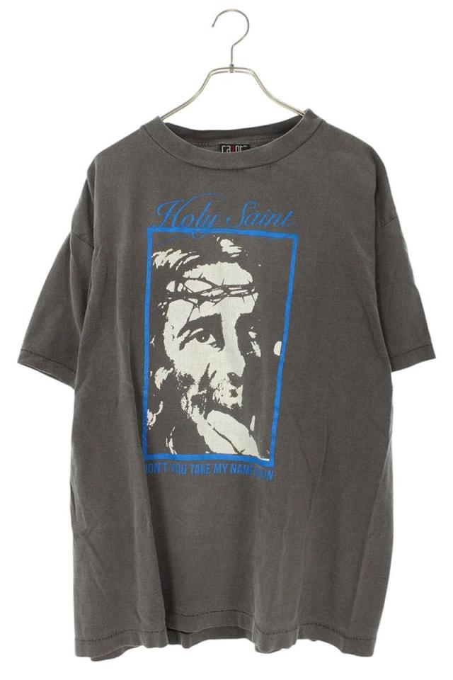セントマイケル サイズ:XL SM-S22-0000-015 HOLY SAINTプリントTシャツ 中古 OM10