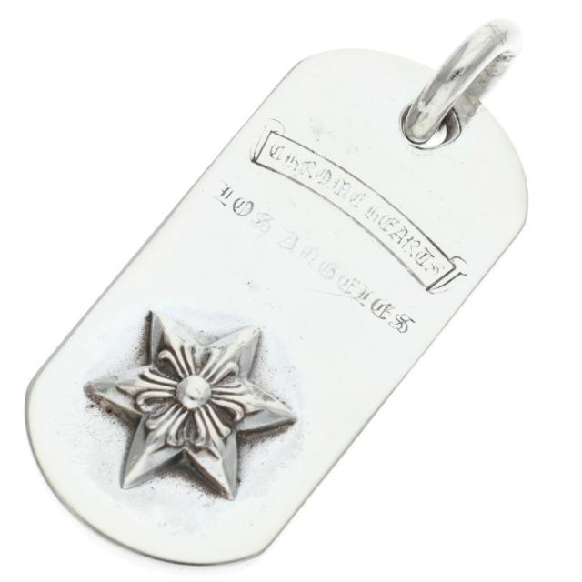 クロムハーツ D TAG SML LTD スモールドッグタグ LA限定スモールドッグタグネックレストップ 中古 FK04