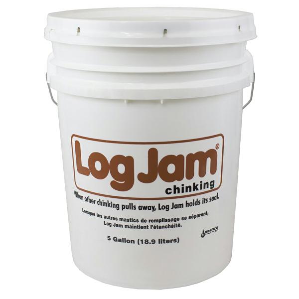 コーキング ログジャム ウッドトーンシダー 19L Log Jam 5ガロン サシュコ シーリング シーラント コーキング剤 シーリング材 コーキング材 木部 補修