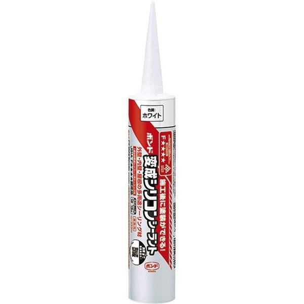 コーキング ボンド 変成シリコンシーラント BHS ホワイト 333ml ×10本 コニシ シリコンシーラント コーキング剤 変成シリコン シリコーンシーラント 補修