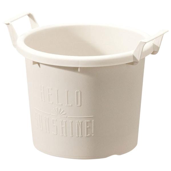 まとめ買い 90個入 グロウコンテナ 18型 ホワイト 大和プラスチック 200×170×H155 土容量1.8L 鉢 送料無料 12,946円