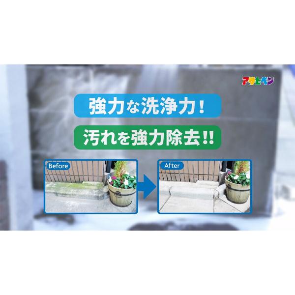 カビ取り 屋外用 コケ・カビ・黒ずみ除去スプレー 500g ×15本 アサヒペン カビ取り剤 木材 カビ取りスプレー コケ取り コケカビ取りスプレー コケ 汚れ 外壁_3
