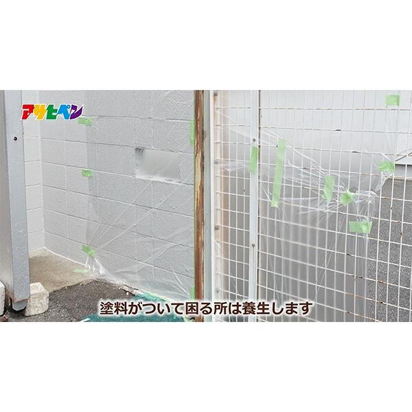 塗料 水性高耐久鉄部用 3L ×4缶 アイボリー アサヒペン 水性塗料 ペンキ 水性 水性ペンキ 高耐久 錆の上から塗れる塗料 防さび 金属 鉄部用塗料 劣化防止 塗装_7