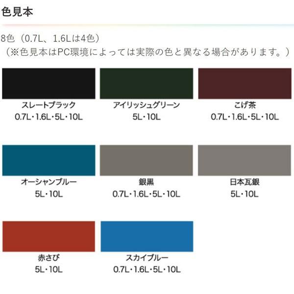 遮熱塗料 水性屋根用遮熱塗料 10L 日本瓦銀 アサヒペン 水性塗料 塗料 ペンキ 水性 屋根塗料 水性ペンキ トタン屋根用塗料 外壁塗料 塗装_3