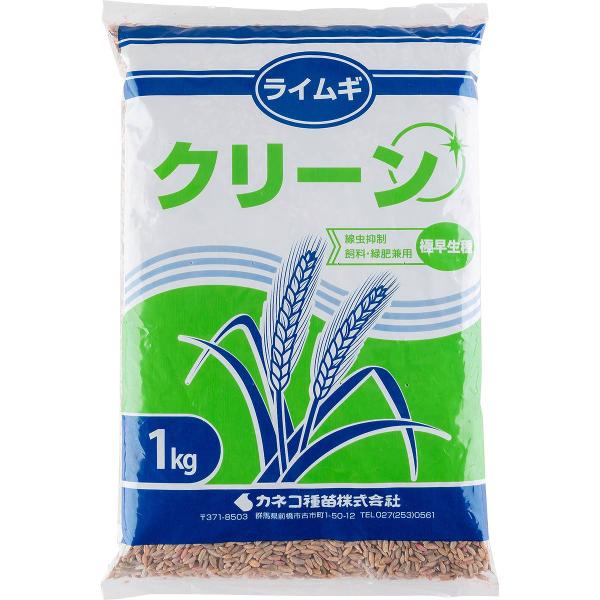 ライムギ クリーン 10kg (1kg×10袋) カネコ種苗 緑肥種 ライムギ 緑肥 種 ライムギ 緑肥 種子 緑肥用種子 ライムギの種 らい麦 種 らい麦 種子 景観用 種子 12,580円