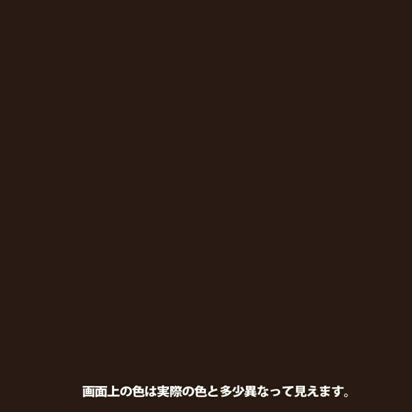 塗料 油性トタン用 14L アリゾナブラウン カンペハピオ ペンキ 油性 屋根 油性塗料 屋根塗料 錆止め塗料 錆止め トタン屋根用塗料 防さび_1