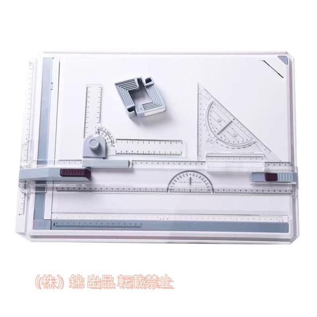 製図板 A3 図面 定規付 製図器 製図用具 製図用品 建築 卓上製図板 株式会社錦 傾斜可能 イラスト 背景 工作 製図台 速く正確に作図ができる