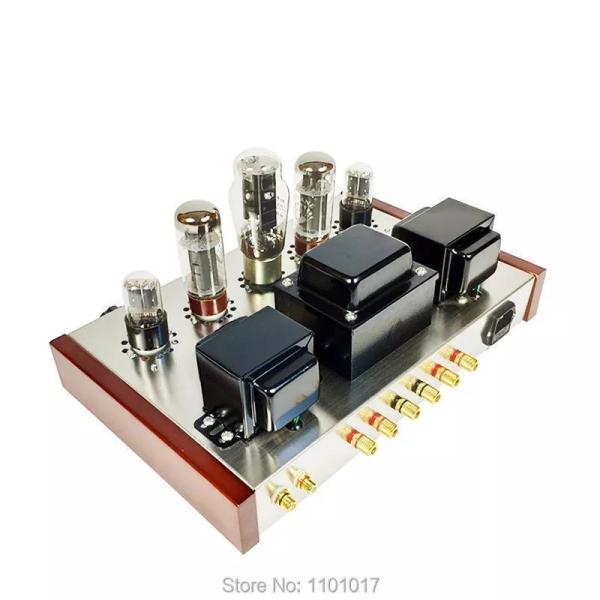 6N9P+EL34B 5球式 シングル 真空管 株式会社錦 ステレオ パワーアンプ 1列