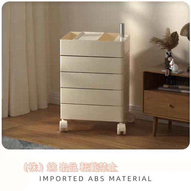 カラーラック ワゴン キャスター付き 5段 カラーラック 透明 クリア 収納 ラック 収納棚 回転式 トレイワゴン回転 スリム レトロ カラフル 韓国インテリア カラーラック ワゴン キャスター付き 5段 カラーラック 透明 クリア