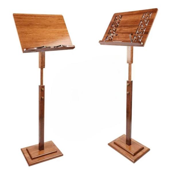 楽譜台楽譜スタンド木製の譜面台高さ調節可能な譜面ホルダー着脱式楽譜立て軽量楽譜スタンド株式会社錦二胡ギターバイオリン譜面台楽器演奏用ポータブルプロ仕