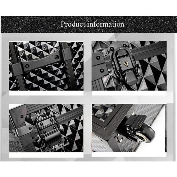 化粧ポーチメイクボックス理容師トリマー美容師錦シザーケースーツール