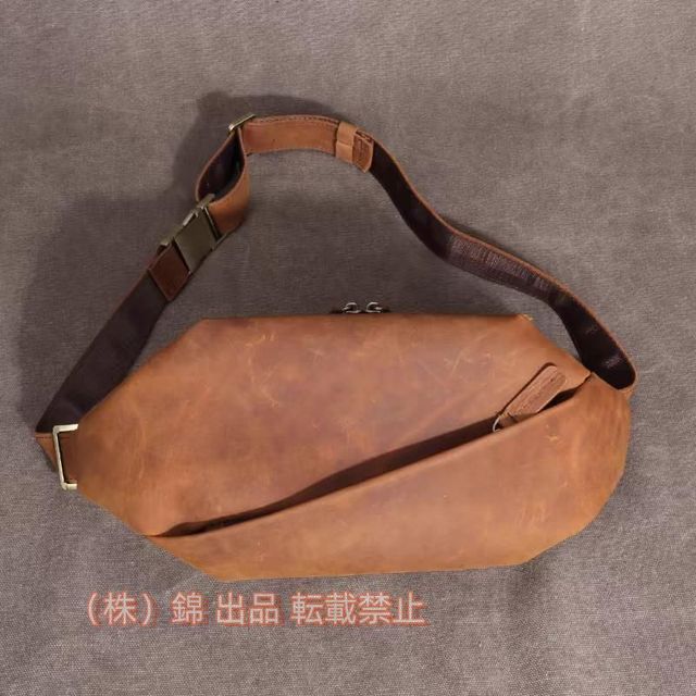人気新作！ 本革 レザー ショルダーバッグ 斜め掛けバッグ メッセンジャーバッグ 株式会社錦 通勤 斜め掛けバッグ 牛革 肩掛け鞄
