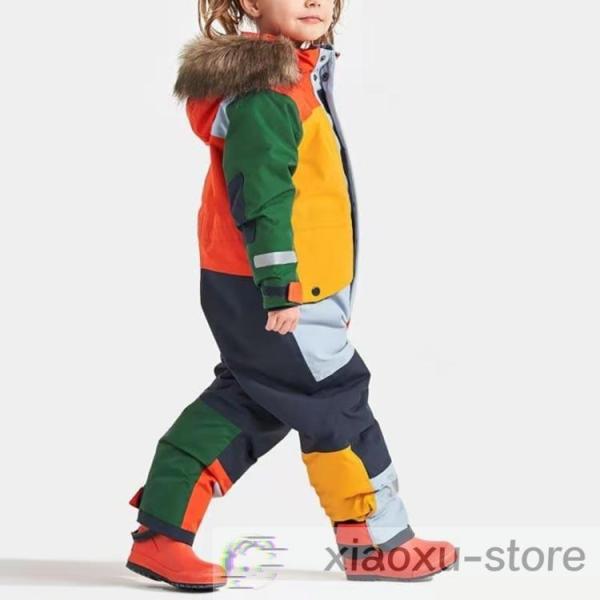 スキーウェア 140 スノーボード　雪遊び　スキー　キッズ　ジュニア SPALDING スキーウェア 140サイズ 上下セット SPALDING スポルディング