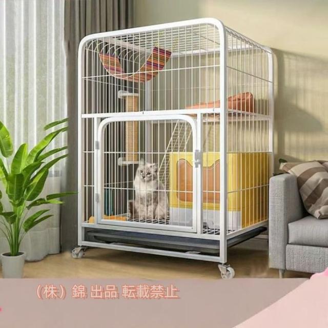 新作猫かご家庭用の室内小型猫の巣はトイレ付きの超自由空間の 新作猫かご家庭用の室内小型猫の巣はトイレ付きの超自由空間の