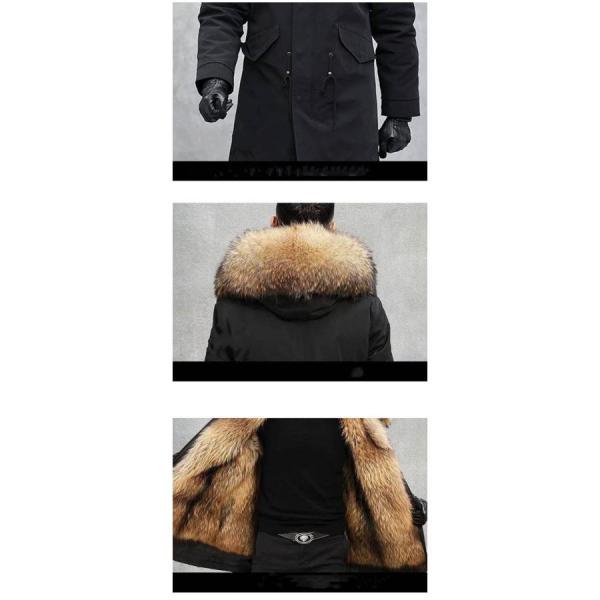 毛皮コート ファーコート メンズ アウター ロングコート 男女兼用