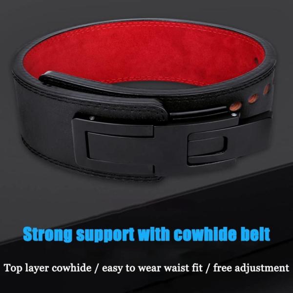 パワーリフティング、筋力トレーニング、株式会社錦スクワットまたはデッドリフトトレーニング用の100％レザージムベルト パワーリフティング、筋力トレーニング、株式会社錦スクワットまたは