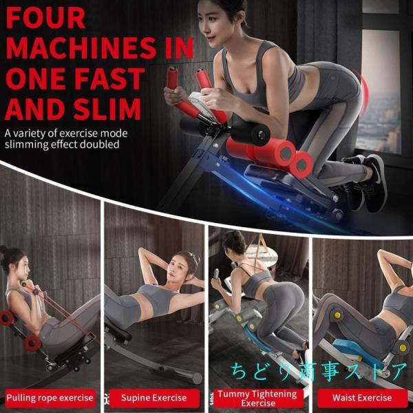 AB ロケット - 腹筋、体幹などに適した AB コースター - 高さと抵抗を調節可能 - LED ディスプレイ - 折りたたみ式で簡単に株式会社錦収納可能 AB ロケット - 腹筋、体幹などに適した AB コースター - 高さと抵抗を調節