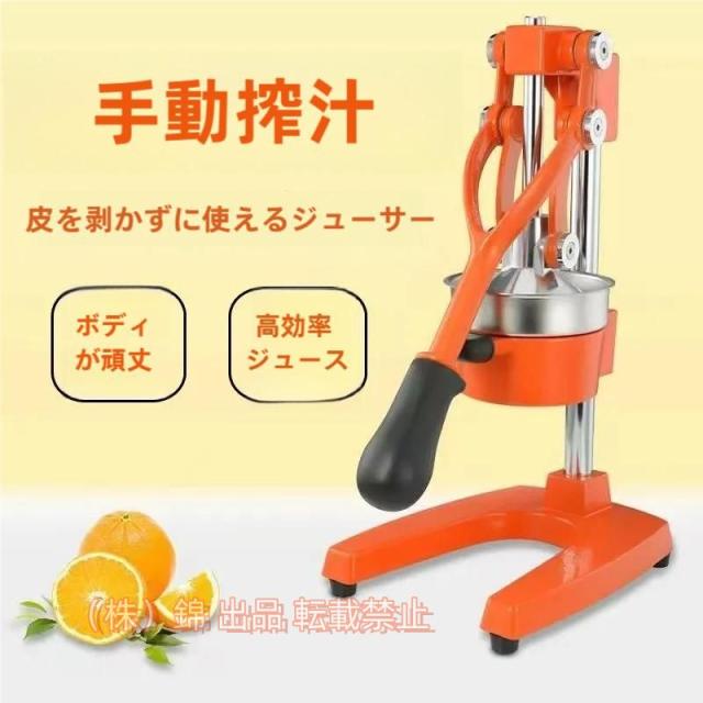 果汁しぼり器 ハンドブレンダー スロー ハンド ジューサー ステンレス