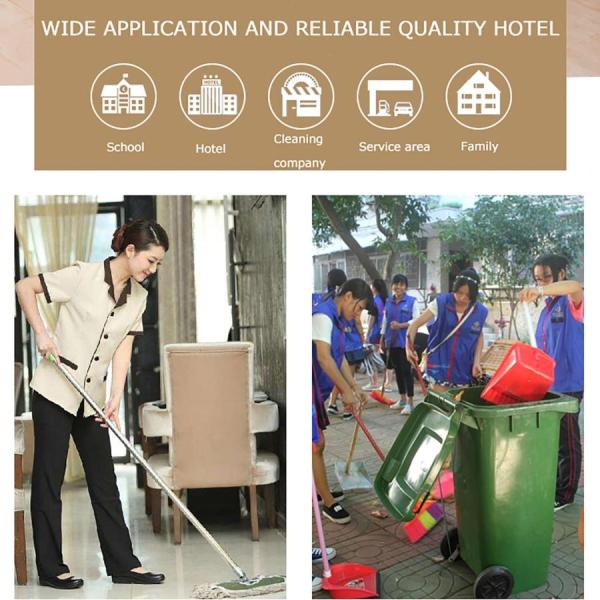 可動式クリーニングツールカート収納ほうきとモップホルダーは