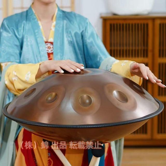 ハンドパン スチールドラム 9音 22インチ ハンドパンドラム 専用ソフト