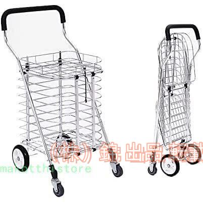 ショピングカート 買い物カート 360°回転 折りたたみ アルミ製 軽量 静音 家庭用  株式会社錦大容量 荷物運ぶ