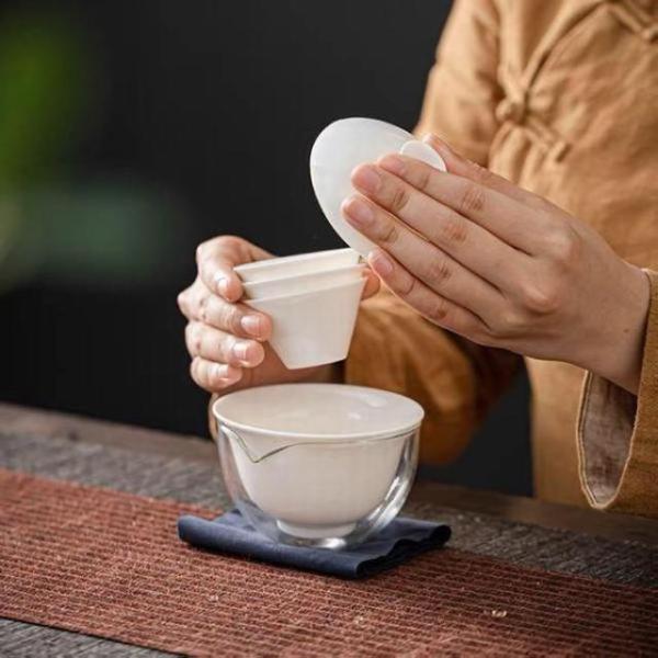 旅行茶具 茶道具 茶道 煎茶 中国茶 台湾茶 茶器 蓋碗 茶杯 公道