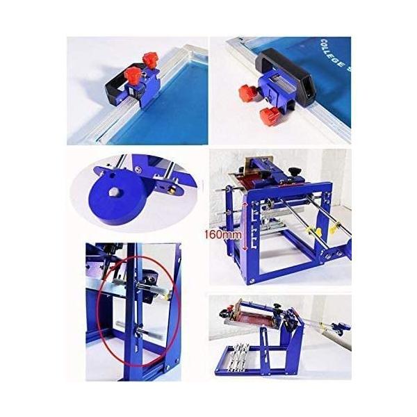 曲面用スクリーン印刷機 シルクスクリー筒型印刷機 株式会社錦 印刷範囲