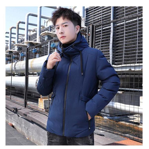 ジャケット メンズ 防寒ジャケット 中綿コート 中綿ジャケット 軽めアウター 光沢感 防寒 厚手 あったか 大きいサイズ 冬服