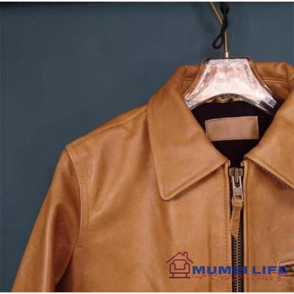 特売！品質保証☆1.2mm カウハイド 復刻40's カーコート レザージャケット ブレーキマン 株式会社錦スイッチヤード オイルレザー 牛革