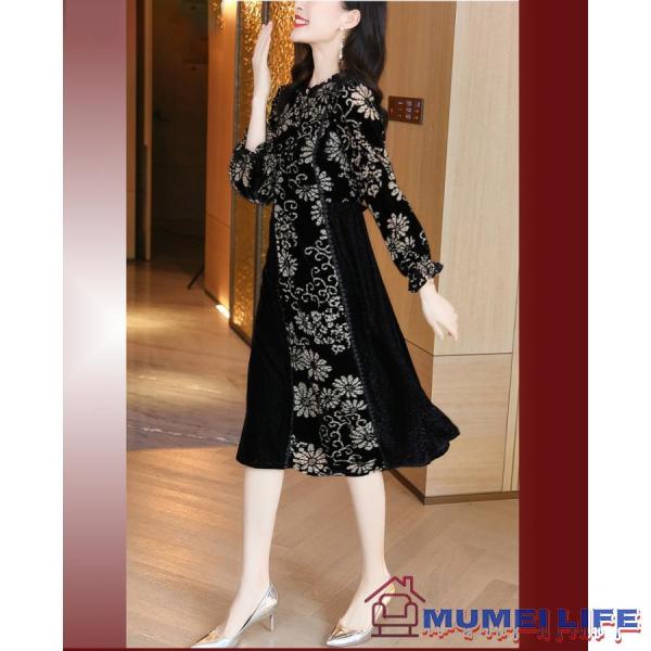 Aライン 総レース 結婚式ワンピース フォーマルドレス お食事会 両親