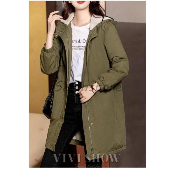 秋冬 コート レディース アウター 大きいサイズ モッズ コート