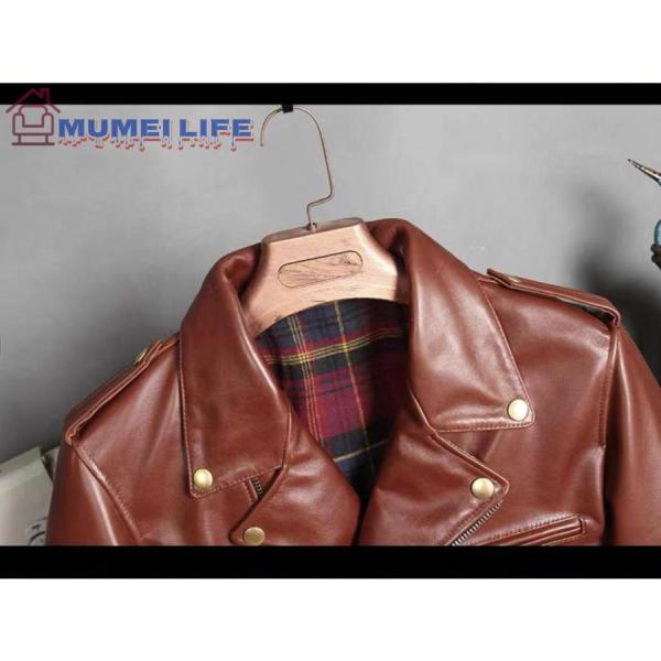 24タイプ ダブルライダース レザージャケット ブラウン株式会社錦