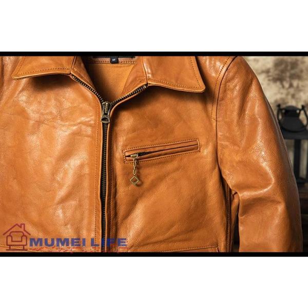 高級感満載！カウハイド 復刻40's アビエイタースタイル レザー