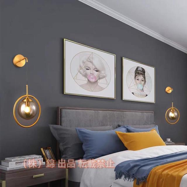 壁掛け照明 ウォールライト 壁掛けライト 北欧 モダン ブラケットライト玄関照明 照明 照明器具 室内照明 LED 対応 レトロ 書斎 寝室 インテリアのセンスを格段に引き上げる！北欧のブラケットライト