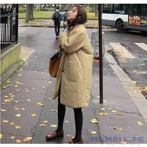 中綿入り　ステンカラーコート　防寒　暖かい　トレンチコート　長袖　ベージュ　通勤通学　株式会社錦お出かけ　ハーフコートお出かけ20代30代40代50代60代 中綿入り ステンカラーコート 防寒 暖かい トレンチコート 長袖